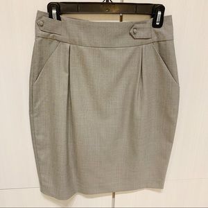 Grey Forever21 pencil skirt